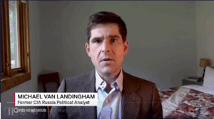 Michael van Landingham as Interviewed on PBS News Hour